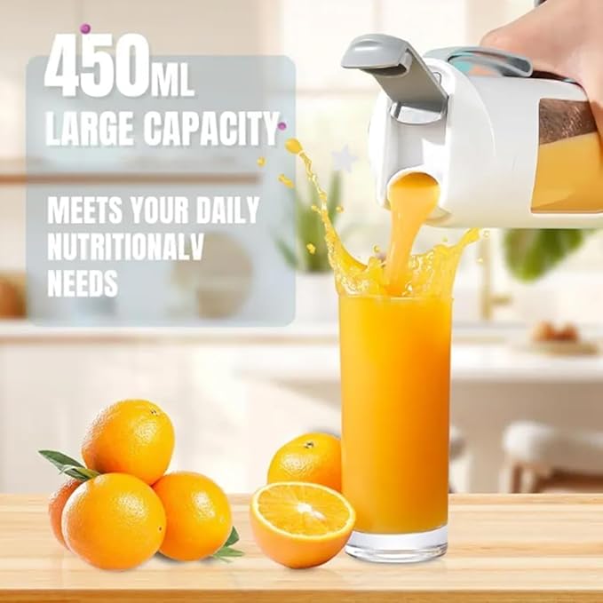 Digital Multimode Juicer Blender - Smart LED Display Multimode Personal Portable Juicer 3-Speed Variable Speed USB Rechargeable 12-Blade Ice Crusher for Smoothies Liquid (Green)