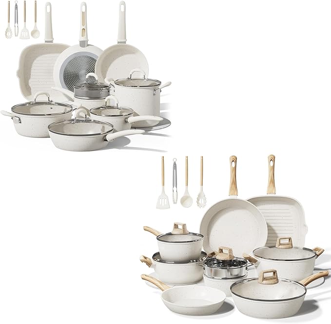 24 Pcs Cookware Set+Bazova 24 Pcs Cookware Set