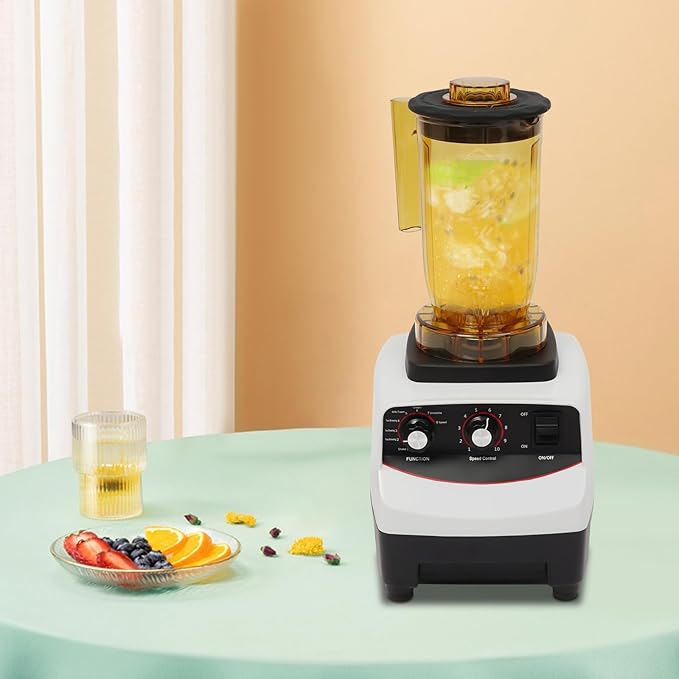 1800W Commercial Tea Brewing Machine 1200ml 4-in-1 Multifunction Smoothie Maker with Pure Copper Motor 30000 RPM High Speed Electric Milk Tea Shaker for Bubble Tea Coffee Milkshake &amp Juice