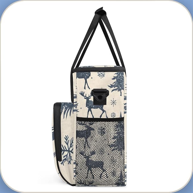 Cartoon Tree Coffee Maker Carrying Bag Fantastic Tree Travel Storage Bag Compatible with K-Mini or K-Mini Plus Single Serve Coffee Brewer Carrying Case with Multiple Pockets &amp Shoulder Strap