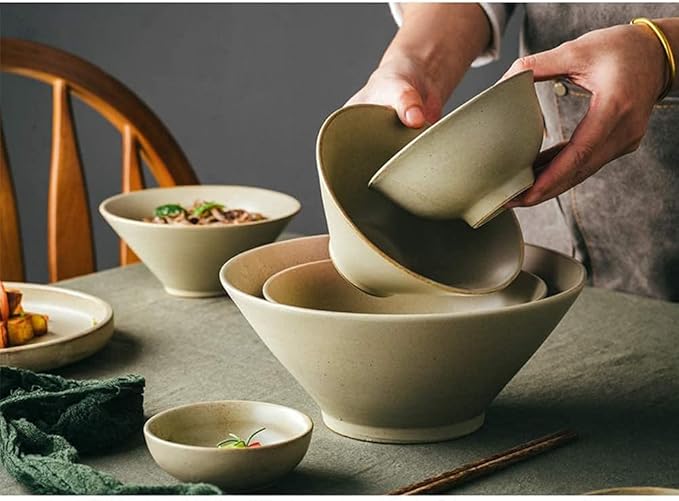 Dinnerware Sets - Luxury Gift Dishes Service Set 57 Pcs Porcelain Dinnerware Set for 10-12 Round Stoneware Dish Set Contemporary Fine Dishware Sets with Bowl Soup Plate