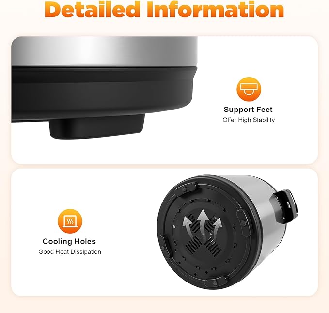 100/90 Cups Stainless Steel Electric Rice Warmer 23L/19L Commercial Electric Heavy Duty Rices Warmers with Rices Spoon Non-stick Inner Pot Electrics Rice Warmers for Restaurant Party (NOT Cooker) (2