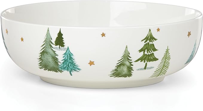 Lenox 882061 Balsam Lane Serving Bowl Christmas &amp Holiday Hosting