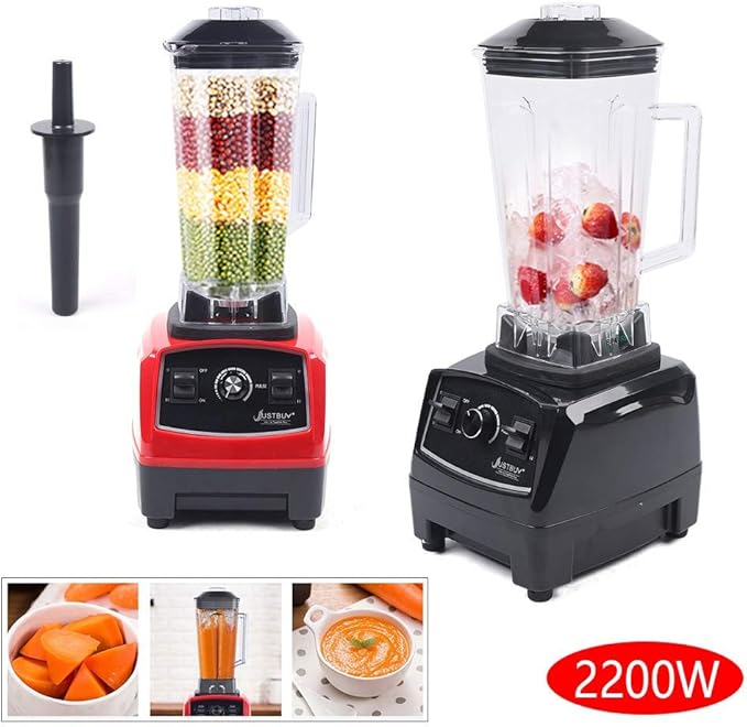 TFCFL 2L Food Blender Black Multiple Speeds BPA Free