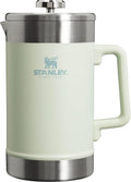STANLEY Classic Stay-Hot French Press Coffee Maker 48 oz | 5 Minute Brew 4 Hours Hot | Mesh Filter for Coffee Grounds | Insulated Stainless Steel French Press | BPA-Free | Mist