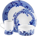Vista Alegre Blue Ming 16 Pc Dinnerware Set Service for 4.