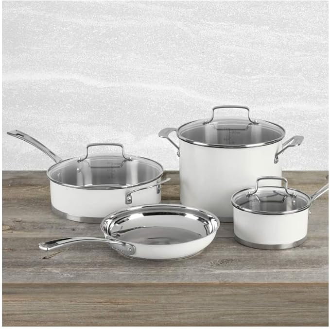 Cuisinart MW89-11 11Pc Matte White Set