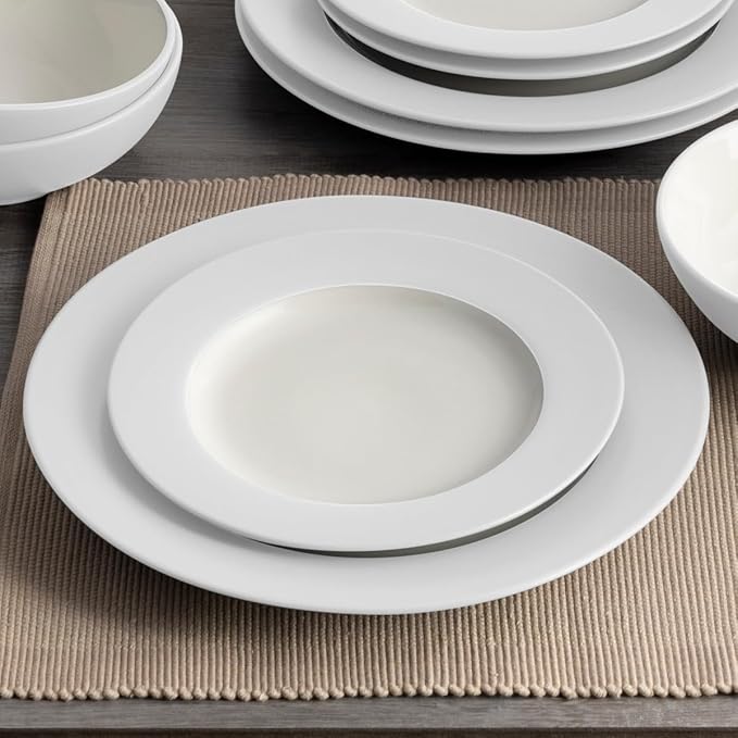 Noritake Colorwave White 4-Piece Rim Place Setting Service for 1