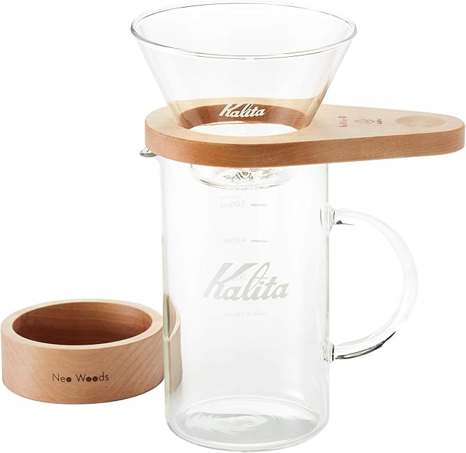 Kalita WDG-185#44316 Coffee Dripper Drop Mold Set For 2-4 People