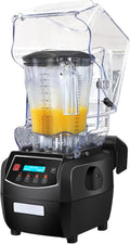 1500 W Classic Blenders for KitchenProfessional High Speed Countertop BlenderMulti FunctionalOne Click Cleaningfor Milk Tea Shops Dessert Shops