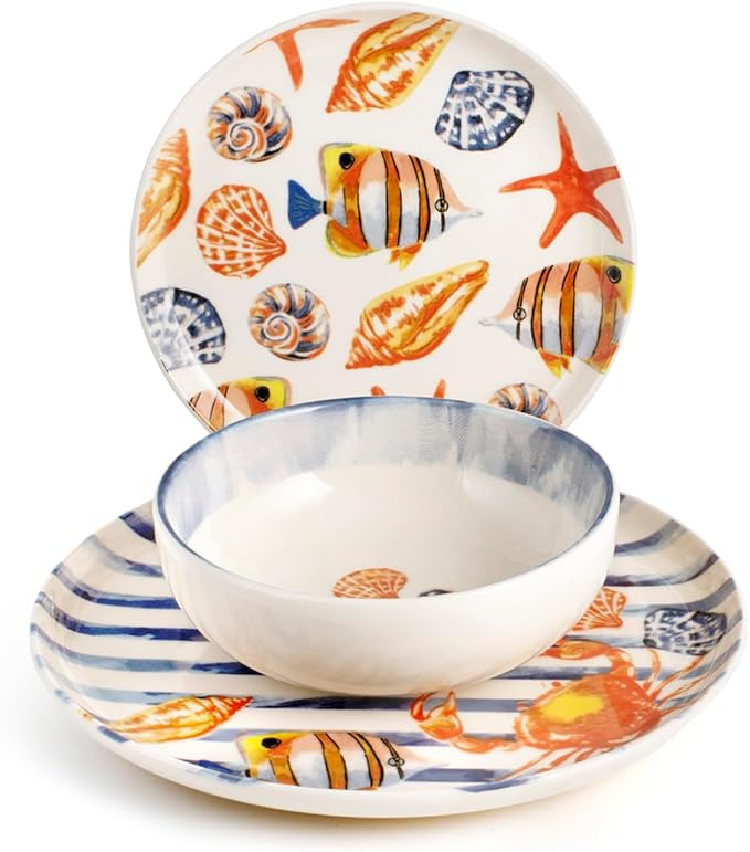 H&amph Playa 18-Piece Tableware Set