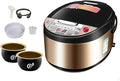 Household Electric Rice Cooker Household Non-Stick Double Inner Bladder Rice Cooker Insulation And 24H Reservation For 1-8 People(4L)