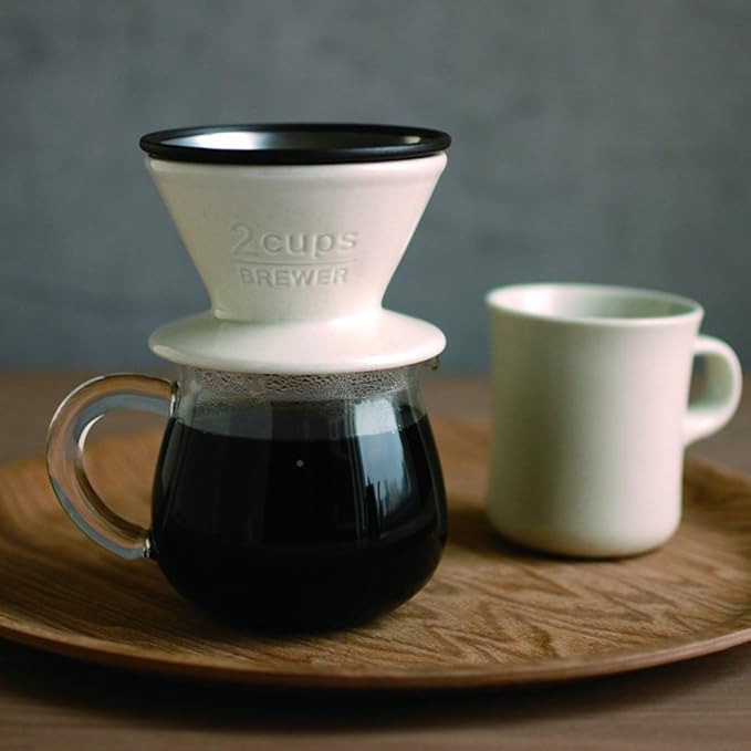 KINTO 27631 SCS Brewer 4 cups Porcelain White Coffee Dishwasher Safe