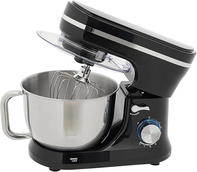 Kitchen in the box Stand Mixer4.5L Small Electric Food Mixerfor Daily Use with Egg Whisk