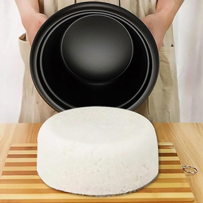 Rice Cooker (2-6L) Home Dormitory Rice Cooker Non-stick Inner Pot for Make Rice &amp Steam Healthy Food &amp Vegetables US/EU Power(3L)