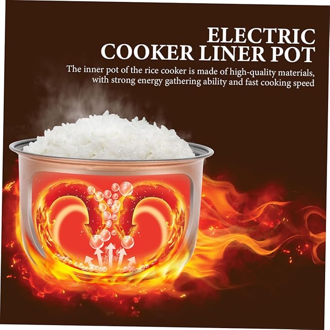 Household Non-stick Rice Cooker Inner Pot Electric Cooker Accessory for Efficient Cooking Versatile for Rice and Cake Making