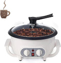 ERICAT Home Coffee Roaster 800 W Upgrade Coffee Roaster Machine with Clear Glass Cover 0-240℃ Adjustable Temperature and 750g Coffee Capacity 60 Minute Intelligent Timeing for Home and Kitchen