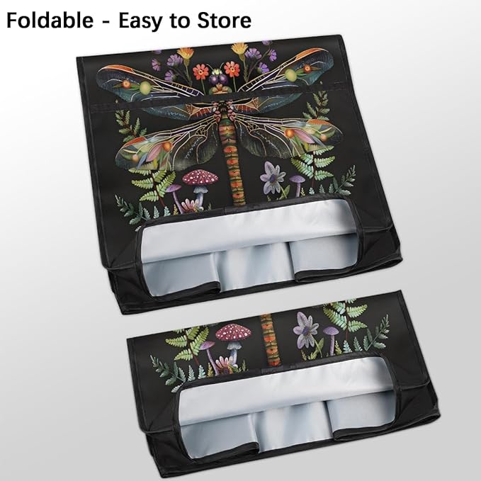 cfpolar Kitchen Aid Mixer Cover Compatible with 6-8 Quarts Animal Dragonfly Flower Stand Mixer Cover Kitchen Aid Mixers Accessories Appliance Organizer Bag Dust Covers with Zipper Pocket