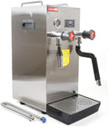 2500W Professional Espresso Coffee Machine 2.1Gal Steam Water Boiling Machine LED Display 360° Water Valve Coffee Machine for Tea Restaurant Equipment
