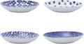VIETRI Santorini Blue Pasta Bowls