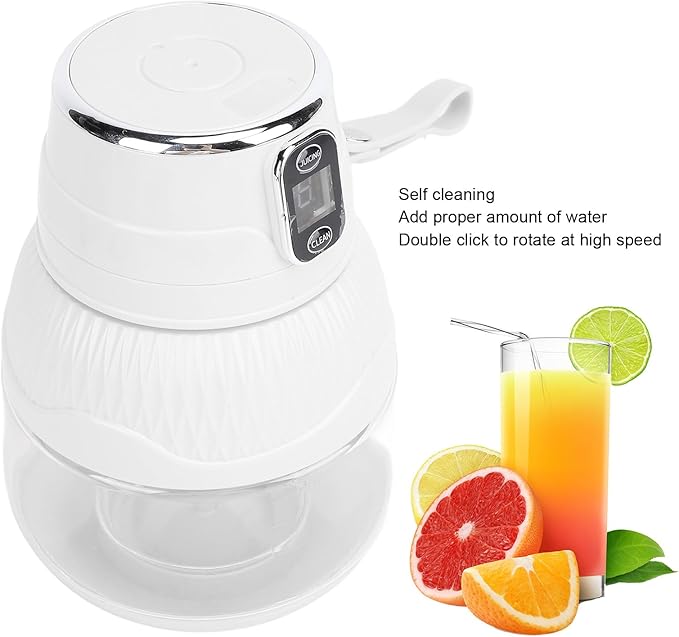 Portable Juicer Blender Cordless Electric Juicer 600ML with Detachable Components for Juicing Make Smoothies Blend Fruit Purees and More