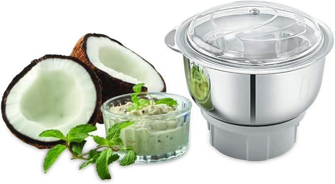 Boss Crown Wet &amp Dry Mixer Grinder Powerful 750W with 3 Stainless Steel Jars 110V for USA