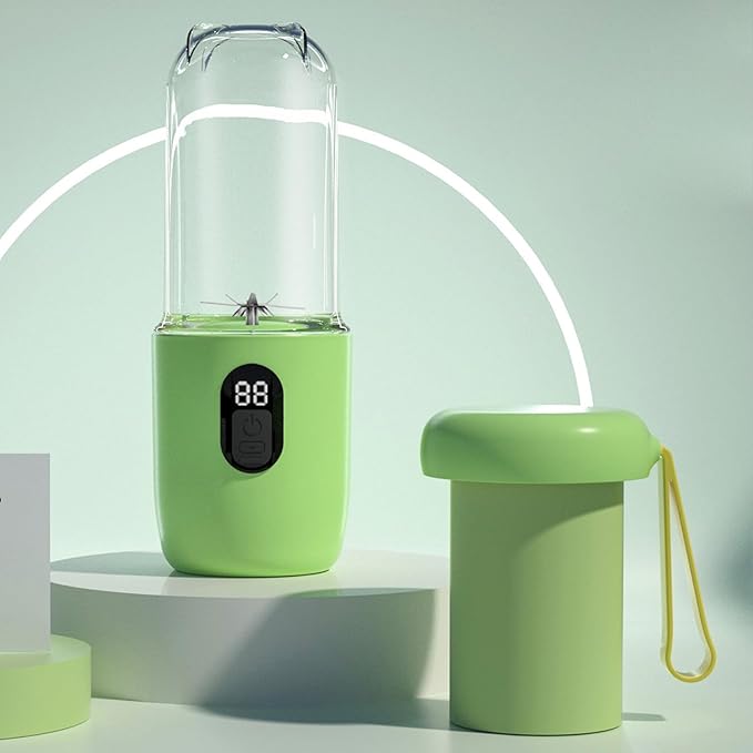 Portable Blender Cordless Design Effortless Cleaning High Speed Blending Stable Base 500ML Portable Personal Blender for Home
