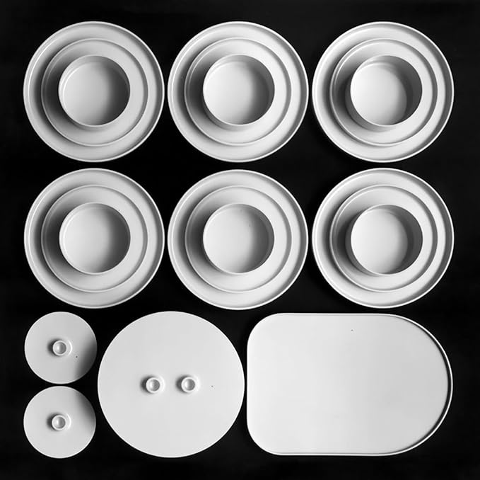 Max 1 | 25-Piece Dinnerware Set | Hellerware | Massimo &amp Lella Vignelli