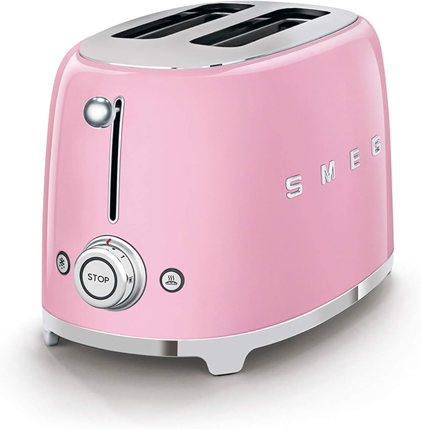 xiaoniubenben Smeg TSF01PKEU Toaster 2 Scheiben cadillacpink