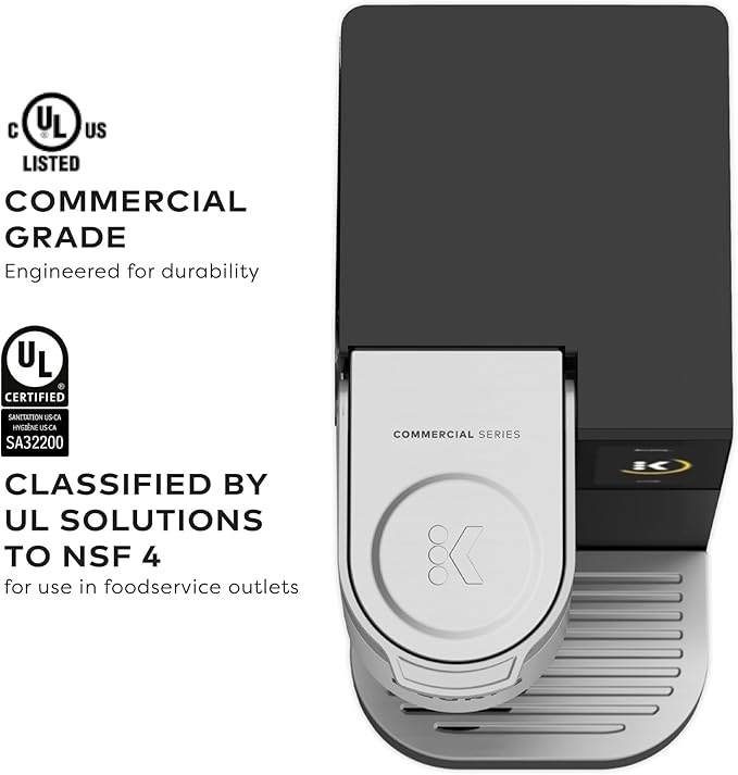 Keurig K-2550 Medium Business Single Serve Coffee Maker Plumbed Silver/Black