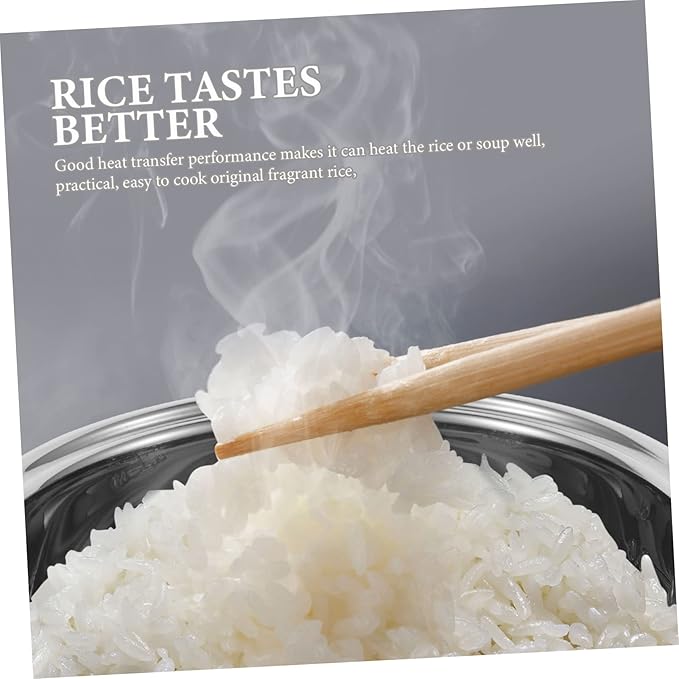 TIDTALEO electric cooker pot stainless steel inner pot indoor japanese rice cooker japanese accessories nonstick cookware