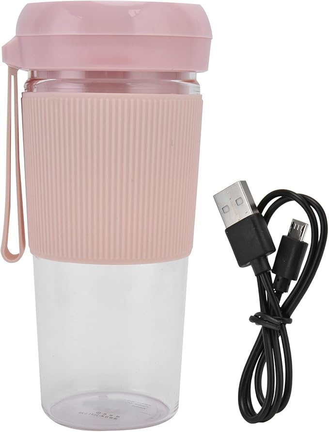 Electric Small Fruit Milkshake Juicer Cup With Mini Home Portable USB Charging Smoothie Blender Personal For 280ml Juicer