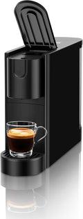 CHULUX RectoCafé Espresso Machine for Nespresso Original Capsule Pod 20 Bar Professional Italian Pump Coffee Machine Extra Mini Espresso Maker for Home &amp Office Black
