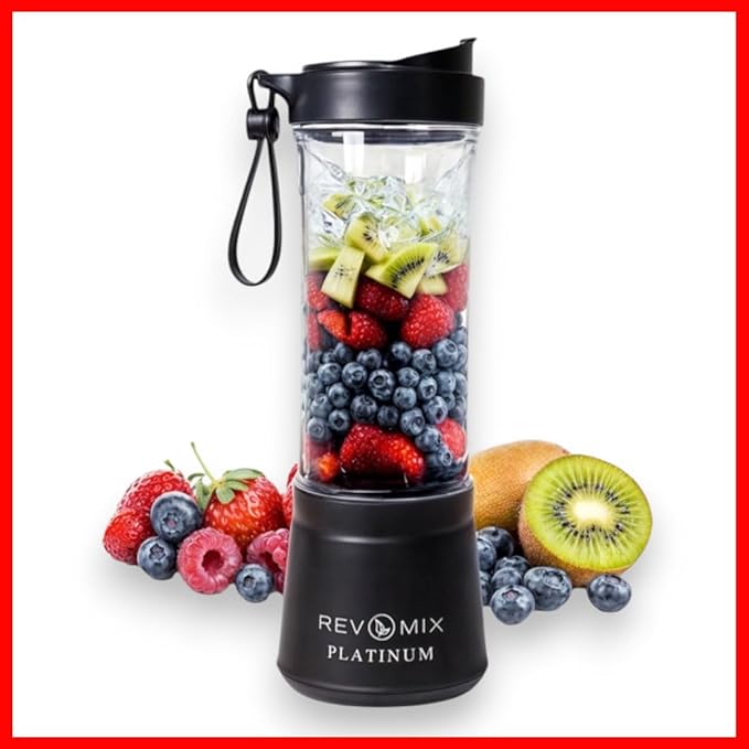 The Lakeside Collection Revmix Platinum Portable Blenders - Black