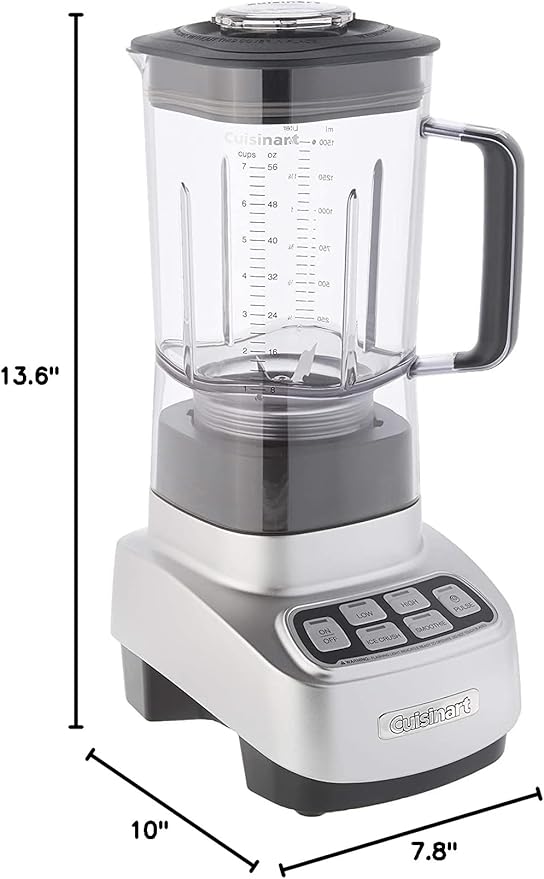 Cuisinart SPB-650P1 1 HP Blender 7.8 x 10 x 13.6 Silver