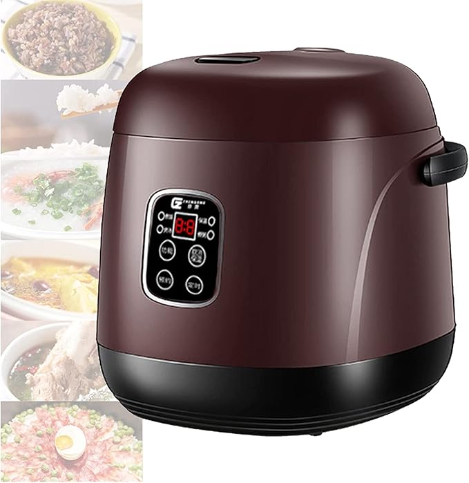 Mini Rice Cooker Dual-Purpose Rice Cooker And Steamer With Heat Preservation Function To Steam Healthy Food And Vegetables (#1) (#2)