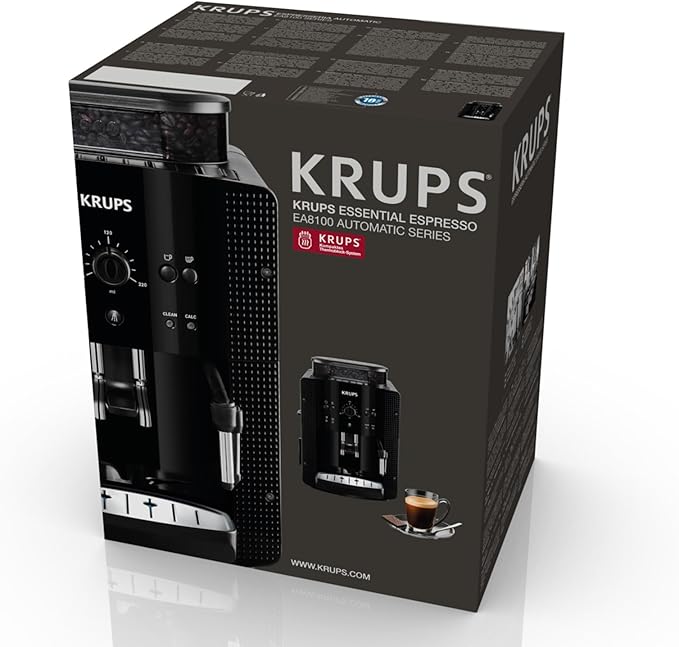 KRUPS Automatic Coffee Machine 1.8 l 15 bar CappuccinoPlus nozzle) black by Krups