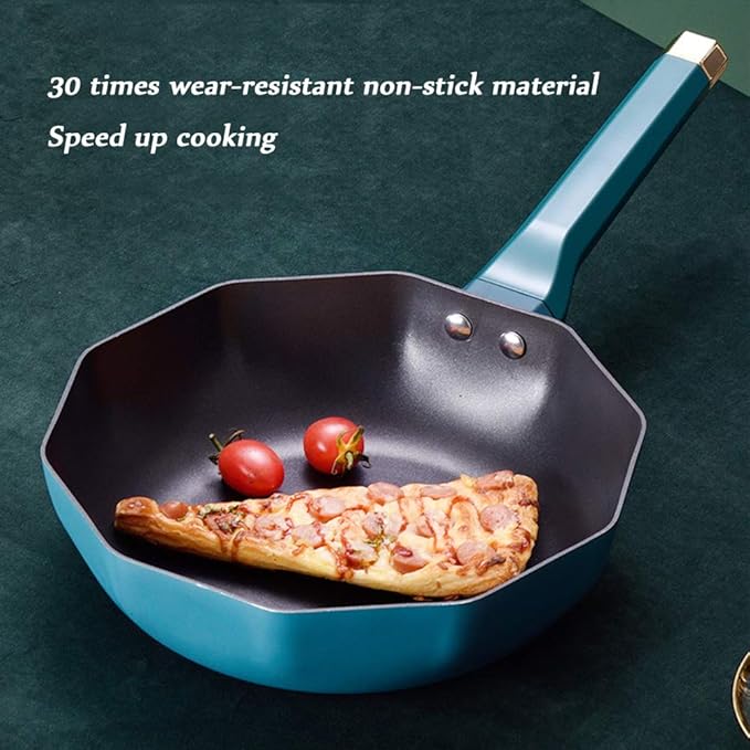 Cooking Pot Pots and PansDie-Cast Aluminum Non Stick Cooking Frying Pan PotsMultifunctional Induction Cookware Sets with Glass Lid and Bakelite Handles3PCS (3 Pieces) (3 Pieces)