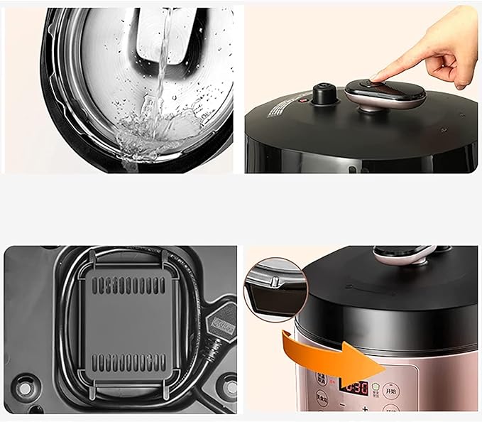 Household Electric Rice Cooker Household Rice Cooker Thicken Non-Stick Double Liner 24H Reservation And Heat Preservation For 2-8 People