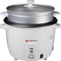 Alpina Rice cooker - 1.8 Liter - 700 Watt - With cooking and heat control light - White BSJ18-ZPDA
