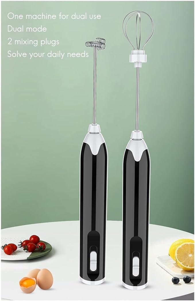 USB Rechargeable Electric Blend er Mixer - Milk Frother Egg Beater Coffee Whisk Juice Stirrer Portable Handheld Kitchen Tool