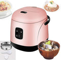 Mini Rice Cooker 1.2L Portable Multifunctional Household Rice Cooker Non-Stick Pan 15 Minutes Quick Cooking Reheating(#2) (#2)