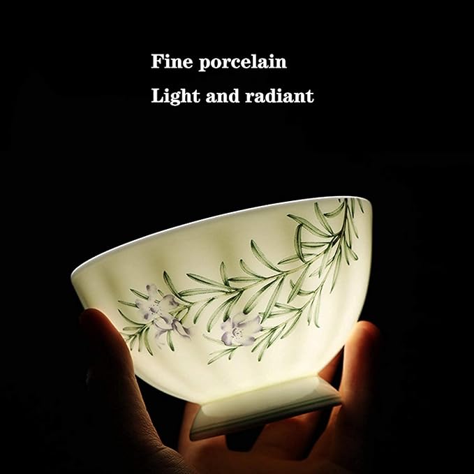 Ceramic 30 Pieces Of Household Porcelain Dinnerware Set Creative Lotus Shaped Plates And Bowls Sets Elegant Pastoral Style Dishes Set Service For 6 Ceramic Dinner