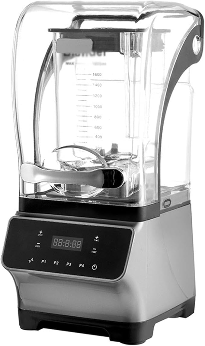 Multifunctional Smoothie MachineBlender for KitchenCountertop Blender with Sound Shield Commercial Blender for Party Activities Family GatheringsC