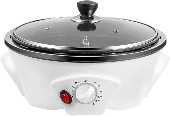 Coffee Bean Roaster Machine 1.1lbs Capacity 800W Electric Coffee Roaster 32-464℉ Temperature Adjustable Coffee Roaster Machine for Commercial and Home Use