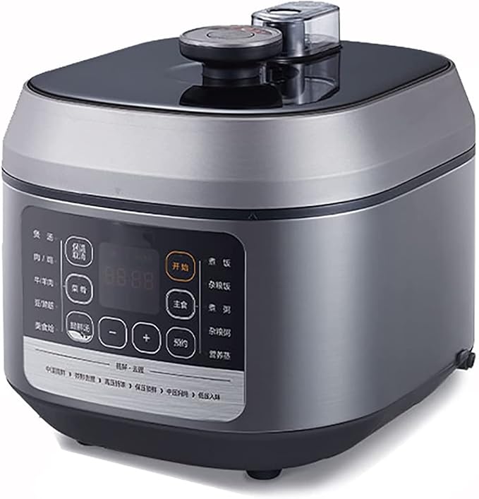 Rice Cooker Household Multi-Function Rice Cooker Thicken Non-Stick Double Liner24H Reservation and Heat Preservation(5L) ()
