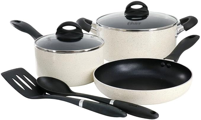 For Clairborne 7 Piece Nonstick Aluminum Cookware And Kitchen