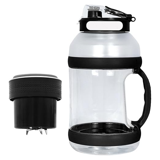 Powerful Portable Juicer Maker - 2000ml Capacity USB Rechargeable Blender Smoothies Juices - Ideal Home Office Outdoor Use(02)