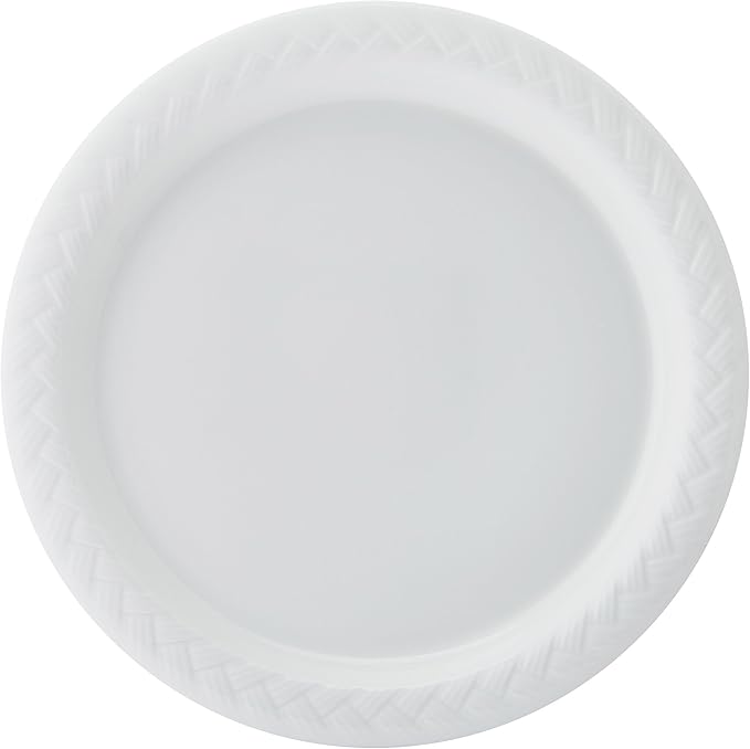Mikasa Shay Bone China Lightweight Chip Resistant 12 Piece Dinnerware Set Service for 4 White