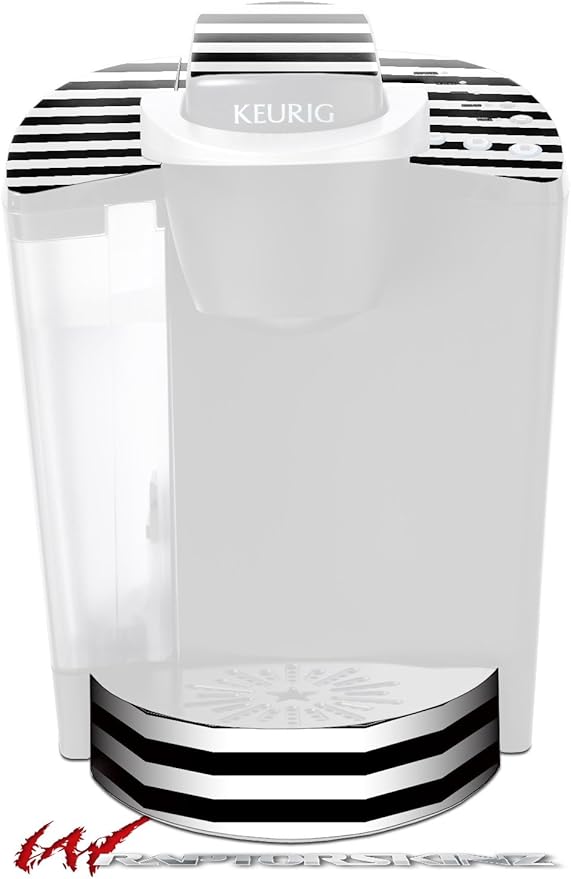 Decal Style Vinyl Skin compatible with Keurig K40 Elite Coffee Makers Stripes (COFFEE MAKER NOT INCLUDED)